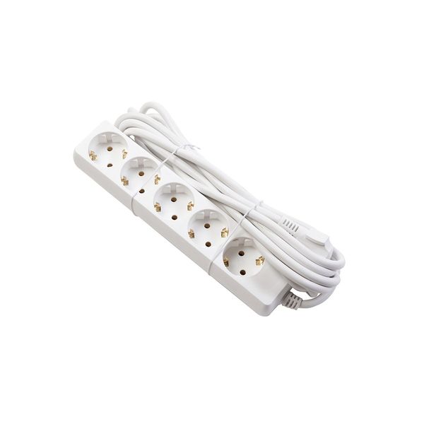 Extension cord schuko 5 sockets, 5 m image 1