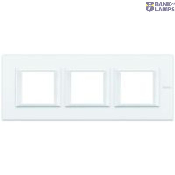 AXOLUTE - PLACCA 2X3P 57MM BIANCO AXOLUTE image 1