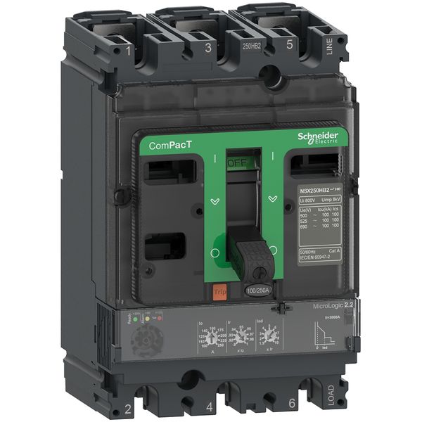 NSX250H 70kA AC 3P3D 250A 2.2 image 2