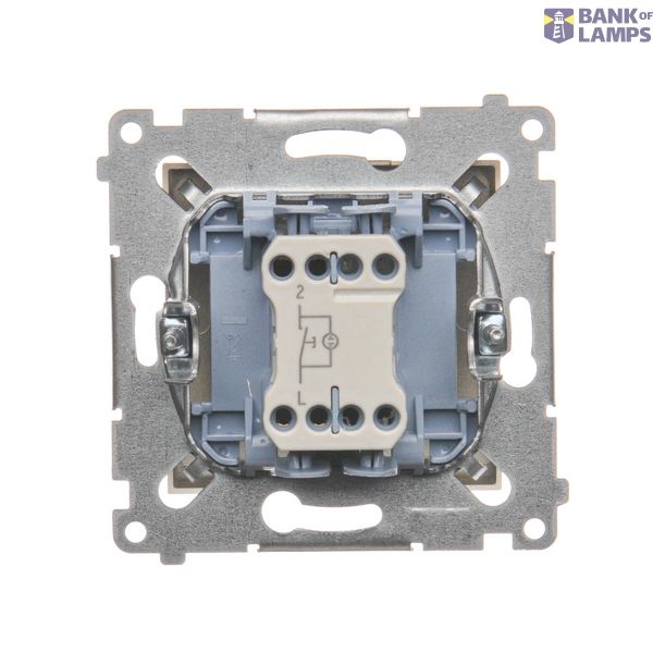 Blind for loudspeaker sockets DGL3.01/.., anthracite, metalic image 1