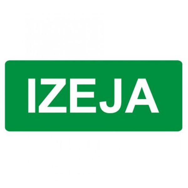 Luminescent sticker IZEJA  EZ-1 320x160 lampa.lv image 1