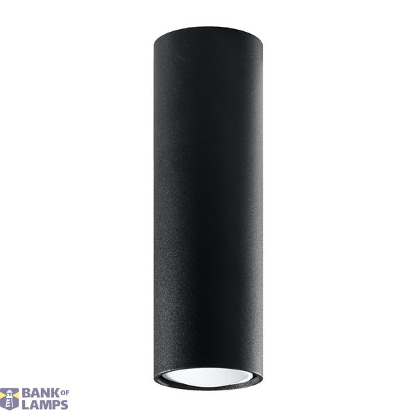 SPOT LAGOS 20 BLACK GU10 1X40W IP20 image 2