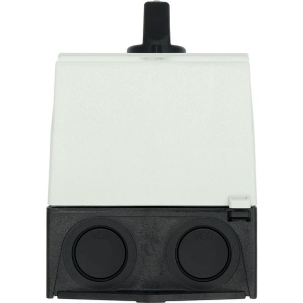 T0-4-8410/I1 Star-delta switches, T0, 20 A, surface mounting, 4 contact unit(s), Contacts: 8, 60 °, maintained, With 0 (Off) position, 0-Y-D, Design number 8410 image 12