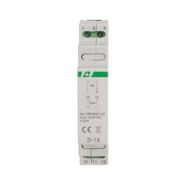 Switched-mode power supply 12W, 13.5V DC, supply voltage 100Ã·264V, for DIN rail mounting image 2