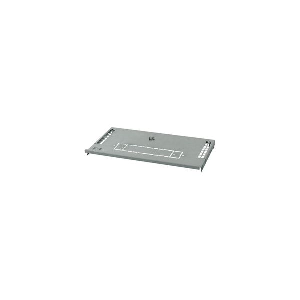 XPN4F-D-MCB06 Partition, NZM4 component mounting area/cable connection area, fixed mounting with rotary handle, main busbar back, W=600mm image 3