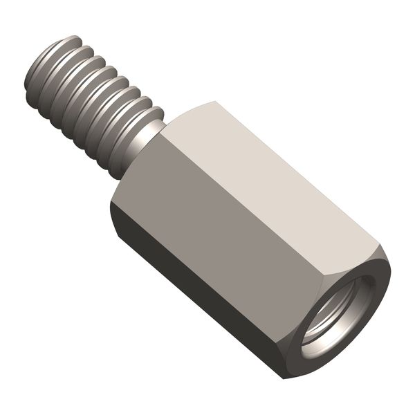 Distance bolt M6/WAF9, H=15mm image 1