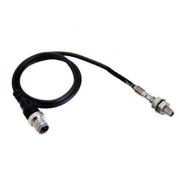 Proximity sensor, inductive, M4, Shielded, 0.8mm, DC, 3-wire, Pig-Tail E2E 8088R image 1