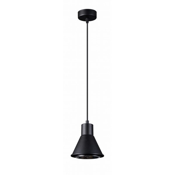 HANGING LAMP TAZILA 1 BLACK ES111 1X IP20 image 1