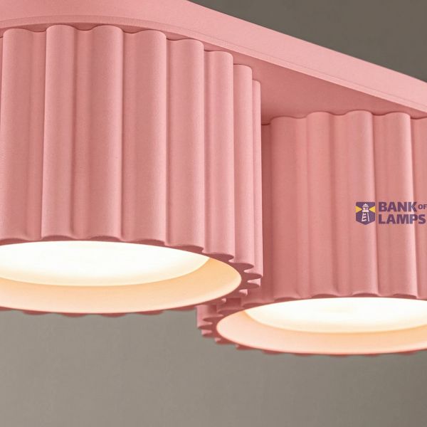 Ceiling lamp AURA 2 pink Gx53 image 9