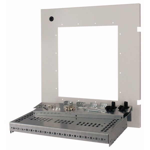 XMIX40W06D Mounting kit: IZMX40, withdrawable unit, W=600mm, grey image 1