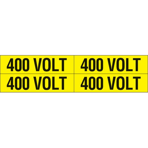 Adhesive label - Dimensions: 240 x 60 mm image 1