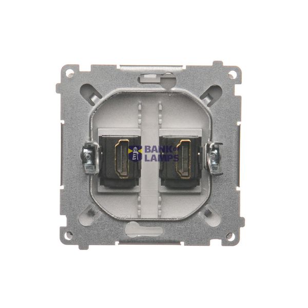 Splash-proof double pole switch, IP54, 10AX, Screw, white image 1