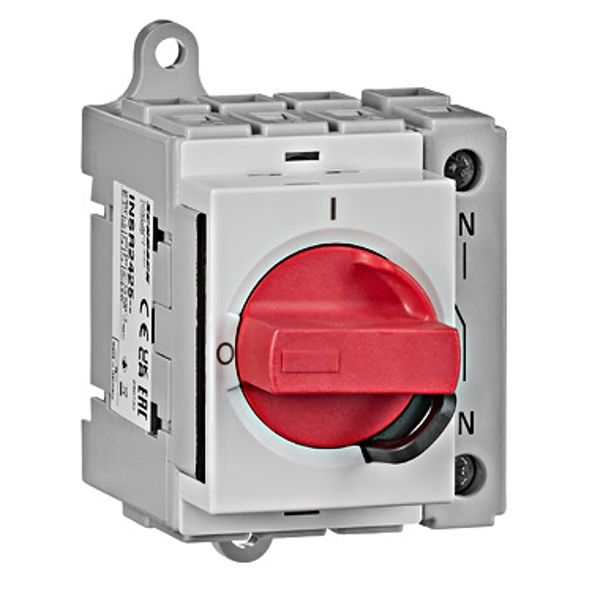 Emergency-Stop Main Switch 4-pole, modular, 25A image 1