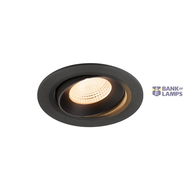 NUMINOS© MOVE L, recessed CL 2700K, 55ø, IP20, round, bl image 1