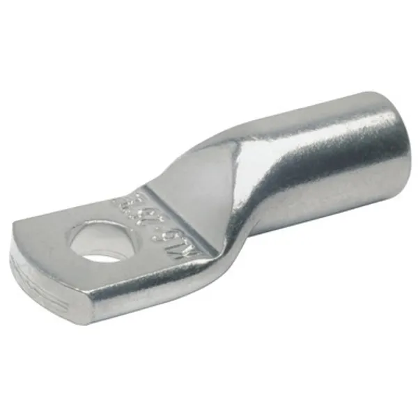 Uninsulated tube cable lug, 10 mm², 6.5 mm, M6, SR106 image 1