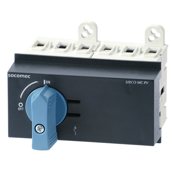 Load break switch body for photovoltaic 600VDC, 40A. Single circuit. S image 2