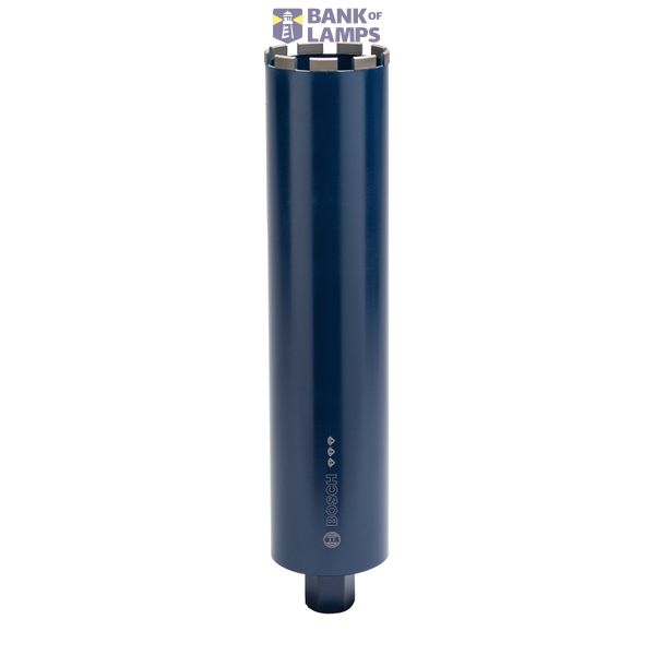 Diamond wet core cutter 1 1/4" UNC Best for Concrete 112 mm, 450 mm, 9 segments, 11.5 mm image 1