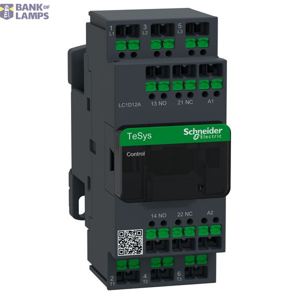 CTR Deca 12A 3P 400V AC Snap-in image 1