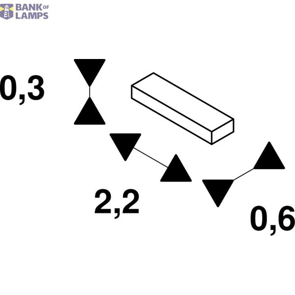 Direct connector for LED strips 24V, max. 50W, 10 pieces image 2