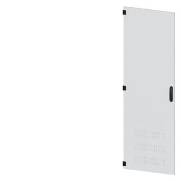 SIVACON, door, left, ventilated, IP40, H: 2000 mm, W: 600 mm, RAL 7035 image 1