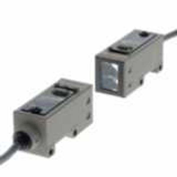 Photoelectric sensor, through-beam, 30 m, DC, 3-wire, NPN/PNP, horizon E3S 7004M image 1