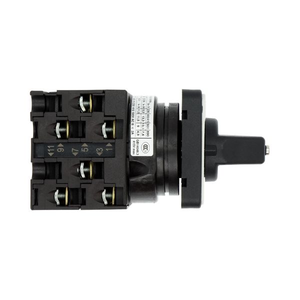 T0-3-8212/E Changeoverswitches, T0, 20 A, flush mounting, 3 contact unit(s), Contacts: 6, 60 °, maintained, With 0 (Off) position, 1-0-2, Design number 8212 image 29