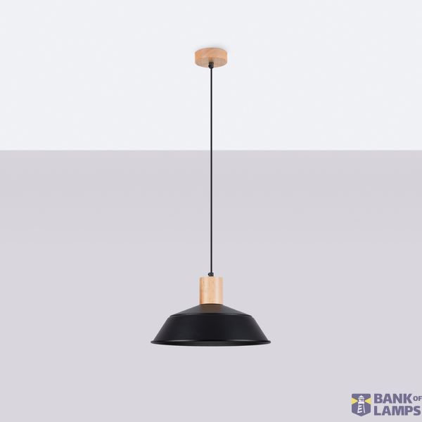Pendant lamp FANO black image 3