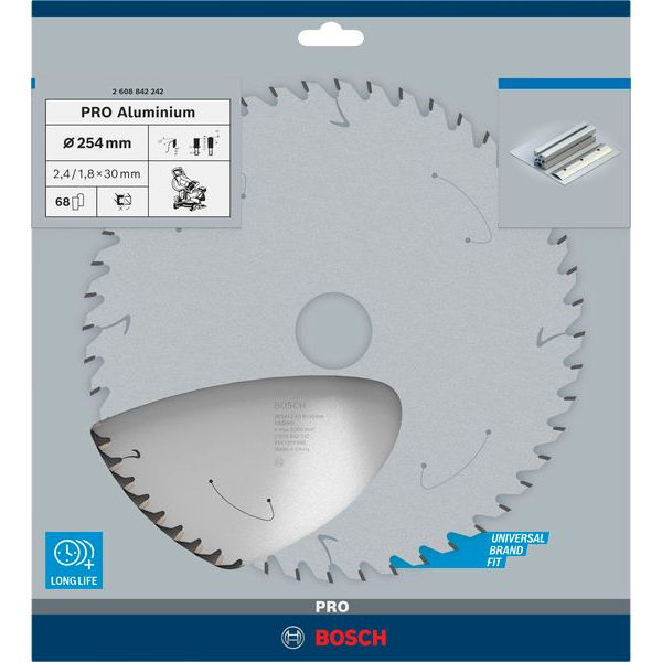 Standard for Aluminium Circular Saw Blade 254x30 T68 image 1
