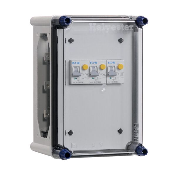 Distribution enclosure Alamat 3x16A incl. bus bars image 1