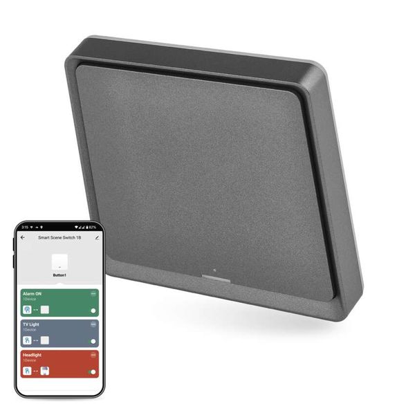 GoSmart Portable Scene Controller IP-2001ZB, ZigBee 3.0, 1-button image 1