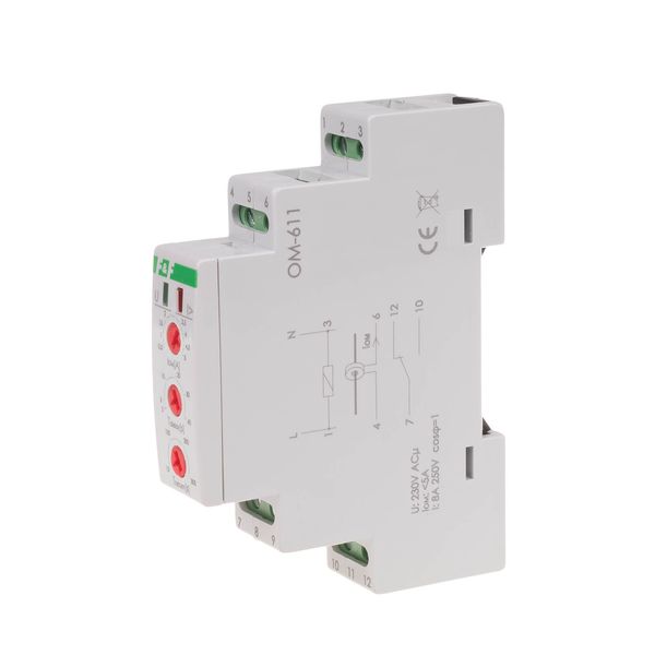 power limiter, DIN rail mounting image 1