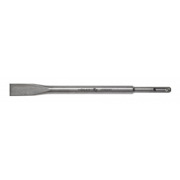 HOEGERT Flat chisel SDS+,
20 mm x 14 mm x 250 mm image 1