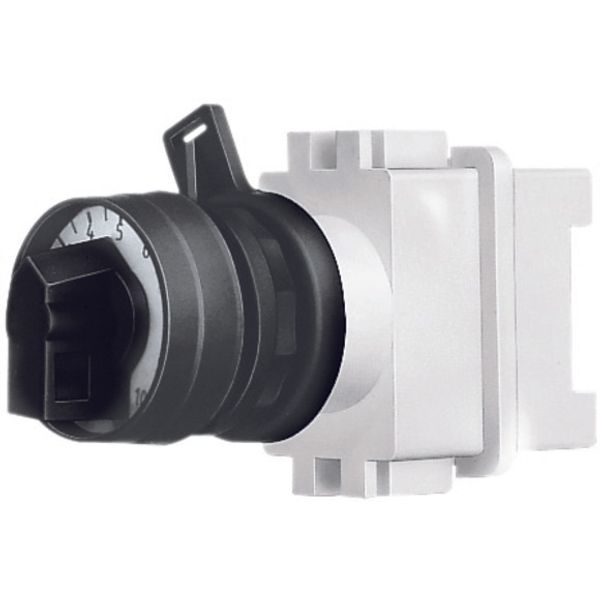 T0-1-8214/I1 Changeoverswitches, T0, 20 A, surface mounting, 1 contact unit(s), Contacts: 2, 45 °, momentary, With 0 (Off) position, with spring-return from both d image 503
