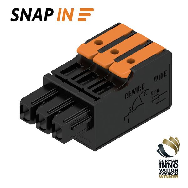 PCB plug-in connector, female plug, Pitch in mm (P): 5.00 mm, Number of poles: 3, Box image 2