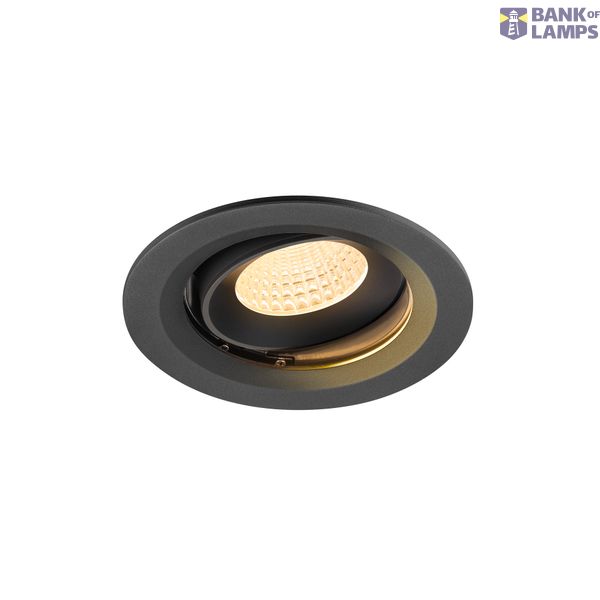 NUMINOS© MOVE M, recessed CL 3000K, 55ø, IP20, round, bl image 1
