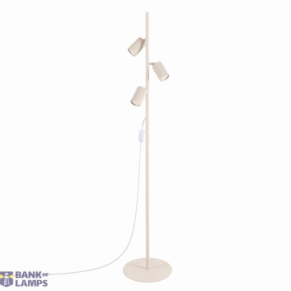 Floor lamp KARBON 3 beige image 2