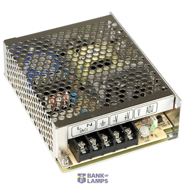 RS-75-3.3 Switching power supply, closed, 49W, 3.3V, 15A, MEAN WELL image 1