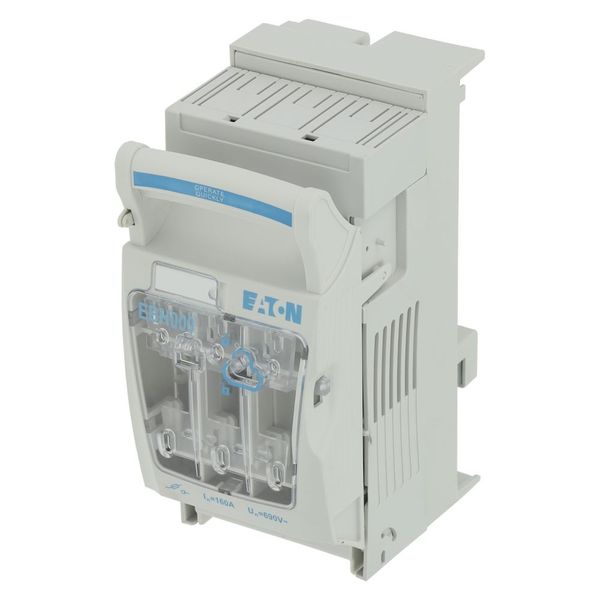 Switch disconnector, low voltage, 160 A, AC 690 V, NH000, AC21B, 3P, IEC image 3