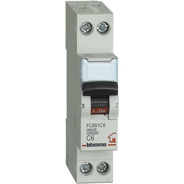 btdin-RS - magnetot C6 1P+N 1m 4500 image 1