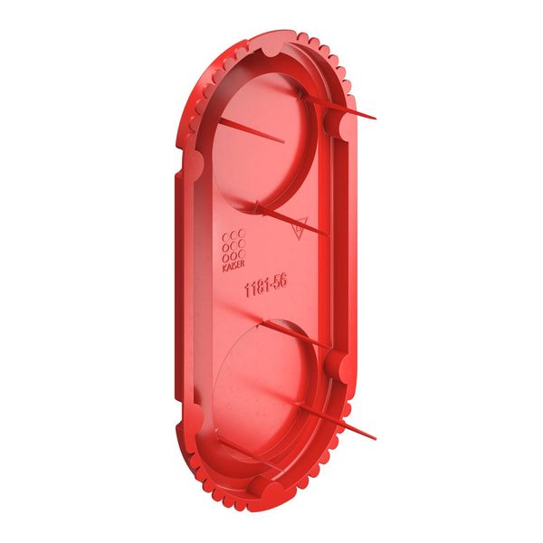 Flush-mounting signal cover 131 x 60 mm image 2