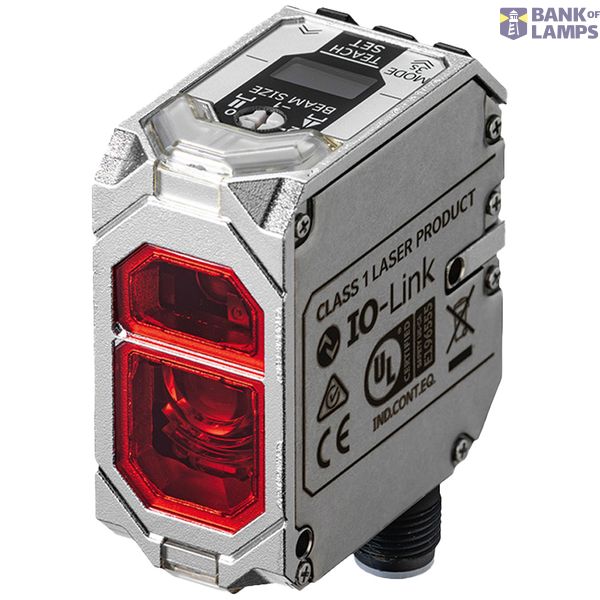 Photoelectric sensor, aluminum die cast (chrome plating) case, red las image 2