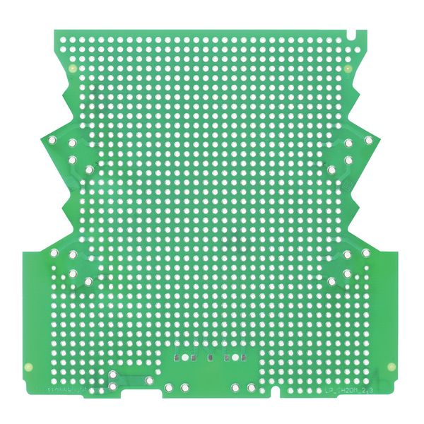 Electronics housing sample, OMNIMATE Housing - series CH20M  green, PCB for self-assembly, CH20M12 - 67, For 2 connection levels, Width: 1.6 mm image 1