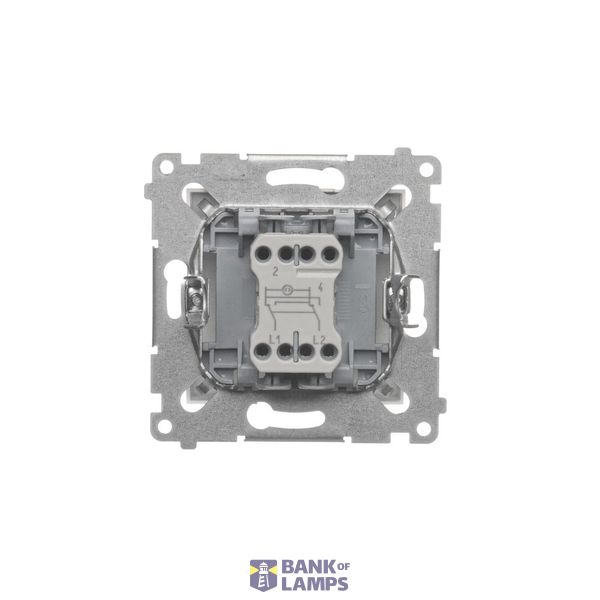 HDMI 2.1 socket + computer socket RJ45 cat.6, module, light gray matt, HDMI Standard: HDMI 2.1 image 1