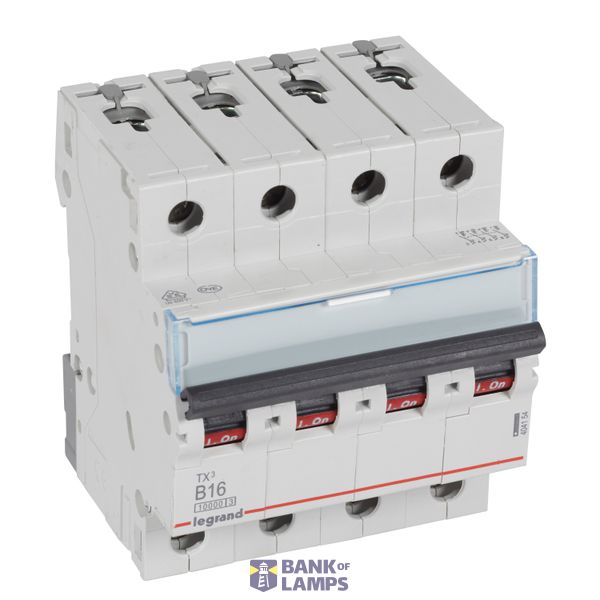 MCB TX³ 10000 - 4P - 400 V~ - 16 A - B curve image 2