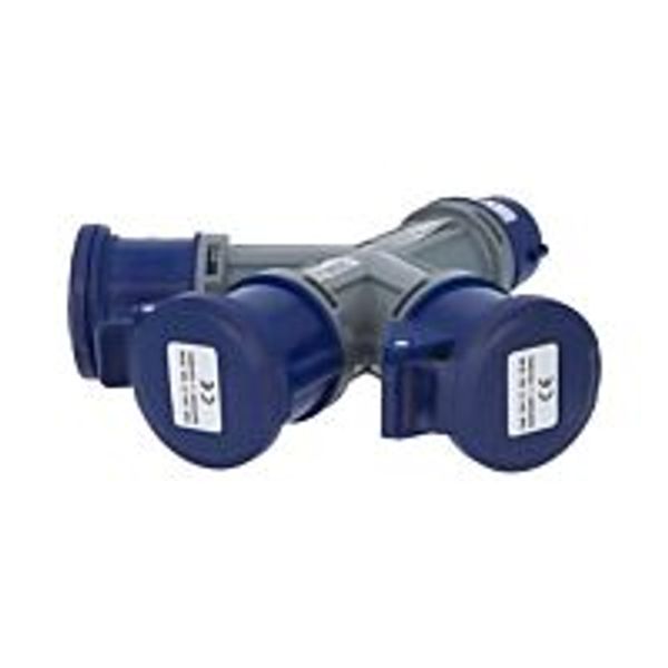 Hub (adapter) 15006 IP44 230V 16A image 1