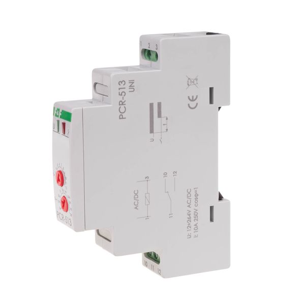 reversing time relay, contacts: 1NO/NC UNI image 1