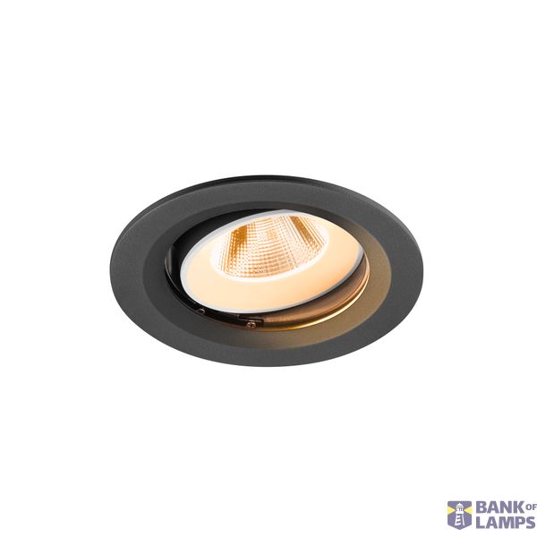 NUMINOS© MOVE M, recessed CL 2700K, 20ø, IP20, round bl/wh image 1
