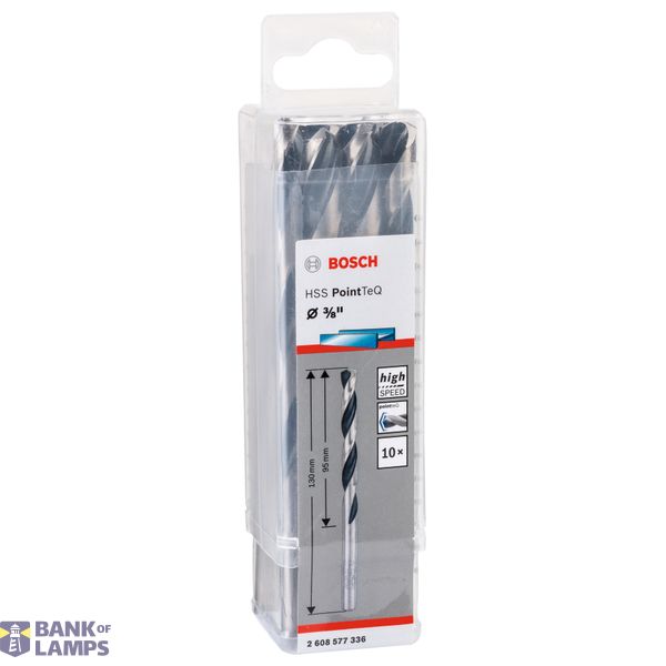 HSS Twist Drill Bit PointTeQ 3/8", 10 pcs. image 2