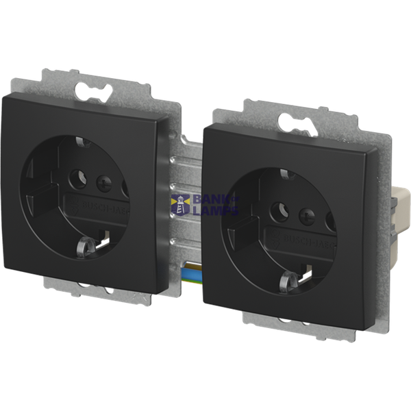 Schuko® Socket Outlet 2-gang image 2