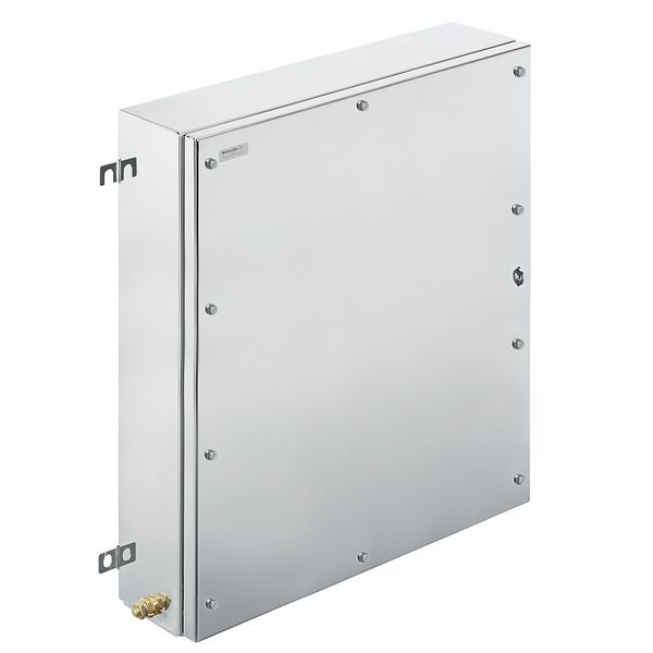 Klippon TB MH (Terminal Box - Multi Hinge), Empty enclosure, stainless steel enclosure, Height: 620 mm, Width: 508 mm, Depth: 150 mm, Material: Stainless steel 1.4404 (316L), electropolished, silver image 1